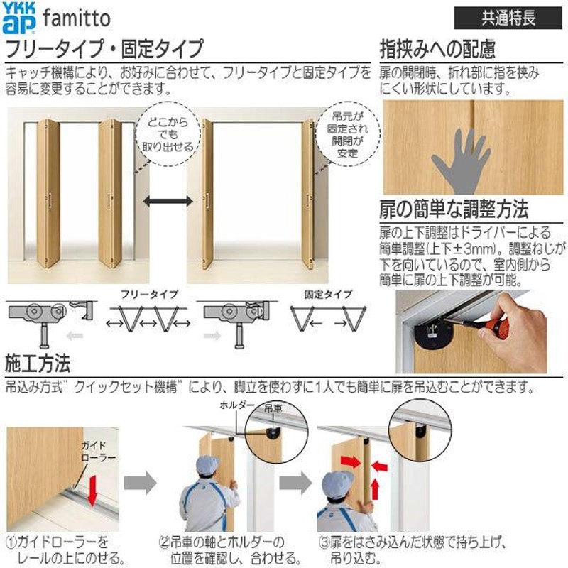 YKKAP収納 クローゼットドア[木調タイプ] 片開き戸 A36：[幅438mm×高