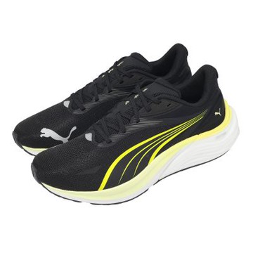 Puma 慢跑鞋 Electrify Nitro 4 男鞋 黑 黃 氮氣中底 緩衝 310789-19
