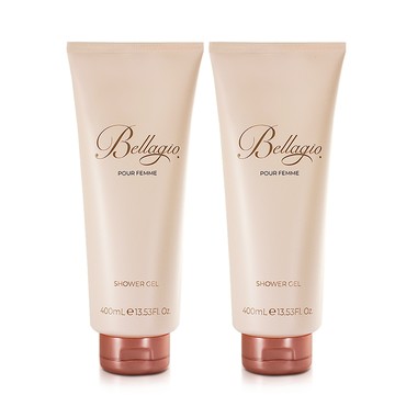 Bellagio 日落湖畔女性香氛沐浴凝膠(400ml)X2入
