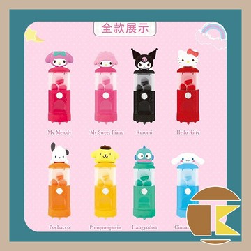 【10月預購】三麗鷗迷你扭蛋機盲袋盒玩公仔 一中盒8入 Q版收藏趣味擺件 愛蛋客