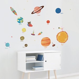 韓國FIXPIX大型創意壁貼 太空旅行