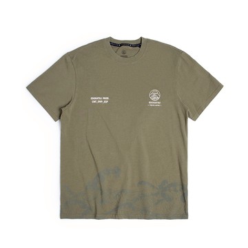 江戶勝｜男裝｜海浪印花短袖T恤