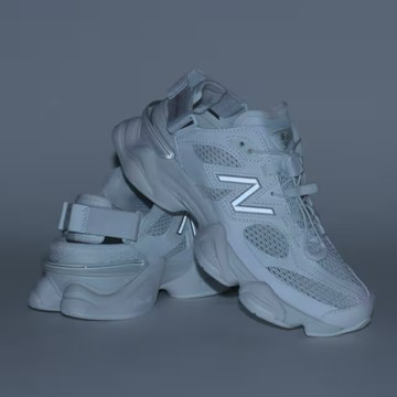 NEW BALANCE 9060 全白 運動 涼鞋 中性鞋款 U90606B5