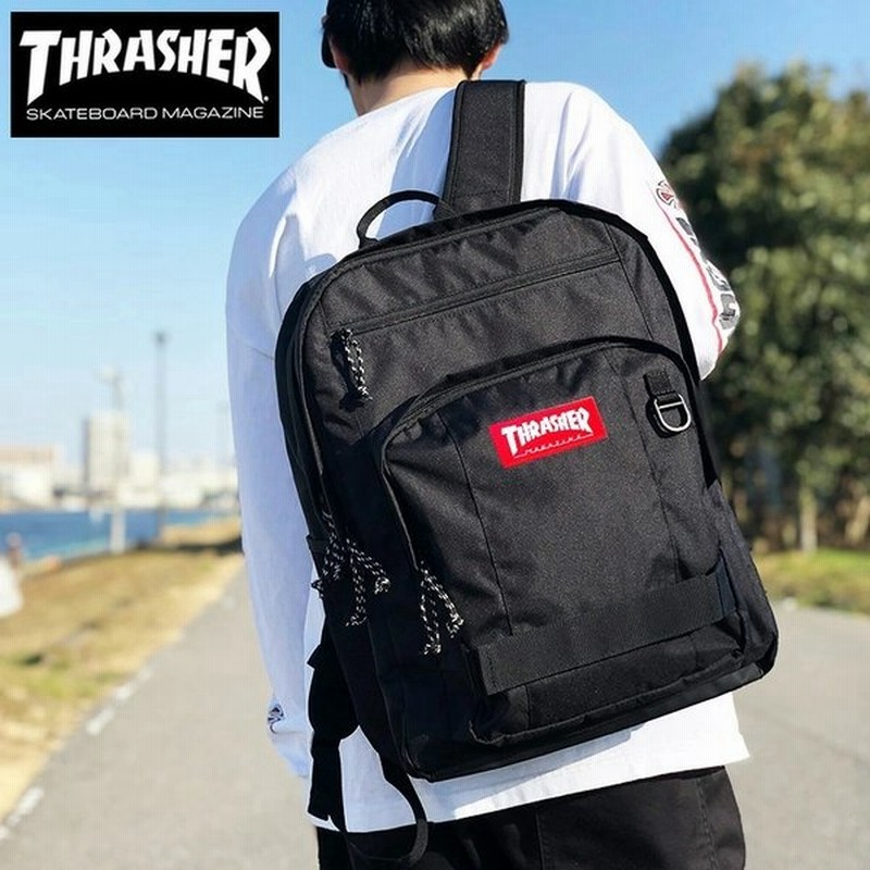 ノベルティプレゼント スラッシャー リュック Thrasher メンズ レディース バックパック 撥水 ボックスロゴ Thr162 通販 Lineポイント最大0 5 Get Lineショッピング