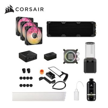 海盜船Corsair iCUE LINK XH505i RX 360 RGB 客製水冷套件-黑