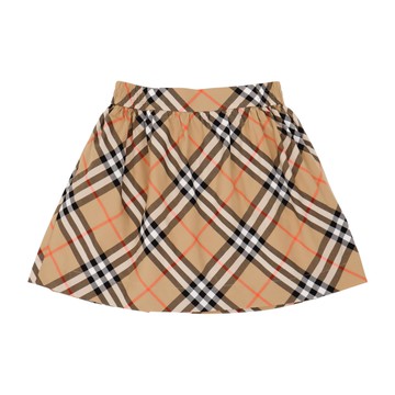 BURBERRY Kids 經典格紋短裙
