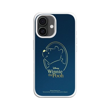 iPhone 16 SolidX 白 - 迪士尼-小熊維尼 Disney Winnie The Pooh - 時尚線條款
