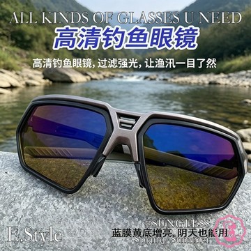 👸🏻E.Style【現貨-隔日到貨】 G0120 偏光墨鏡 太陽眼鏡 防曬 多功能眼鏡 夏天 鏡框 抗UV 黑框眼鏡