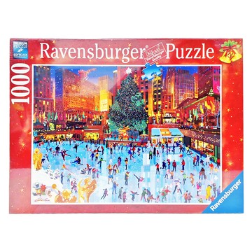 Ravensburger 維寶 拼圖  歡樂洛克斐勒中心  1000片  1盒