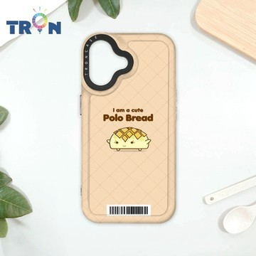 TRON IPhone 16 波羅麵包君表情包系列 防摔太空載具殼 透黑 軟硬 手機殼