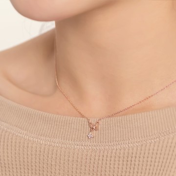 蝶之戀項鍊-D20085