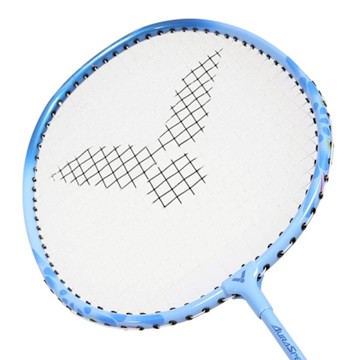 VICTOR 神速-兒童穿線拍-羽毛球 球拍 訓練 勝利 ARS-1JR-M-ZZ 淺靛藍