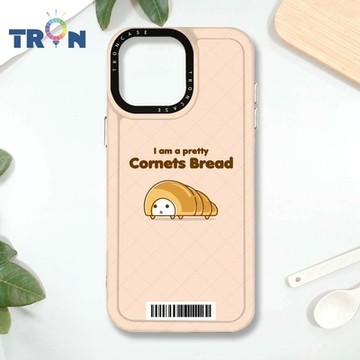 TRON IPHONE 16 PRO MAX 螺旋捲麵包君小情緒系列 防摔 MAGSAFE 磁吸 太空載具殼 透黑 手機殼