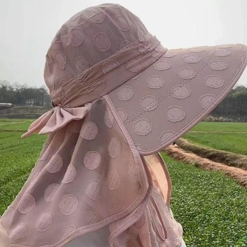 雨菲|免運 防曬 遮陽帽 太陽帽 漁夫帽 採茶帽女防曬帽子高檔防曬帽防紫外線帽子遮陽帽幹農活時尚太陽帽 夏日必備