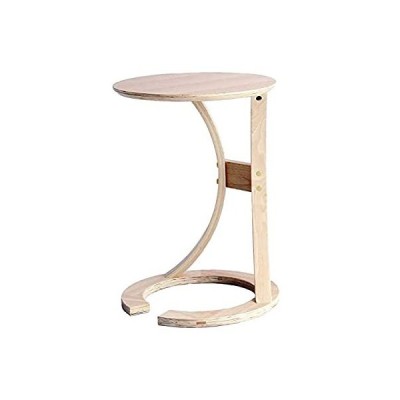 市場 サイドテーブル Lotus 幅43x奥行45x高さ54cm ナチュラル 手元まで寄せることができるデザイン ILT-2987NA