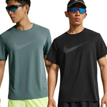 Nike 短袖上衣 男裝 排汗 綠/黑 IF2146-382/IF2146-010
