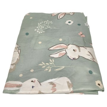 薄床包枕套組 材質50%萊賽爾纖維+50%多元酯纖維  床墊套 + 枕套組  床包 ( 106 x 186cm ) + 枕套 ( 45 x 75cm )  福兔滿堂