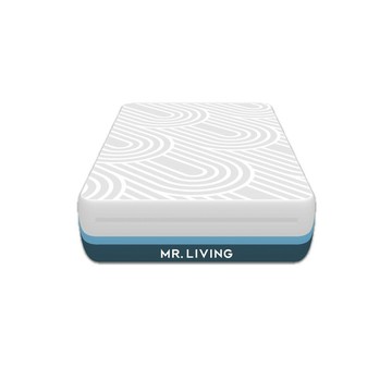 記憶床墊 【MR. LIVING居家先生】涼感減壓記憶床墊 單人加大 3.5尺 (記憶棉+獨立筒)