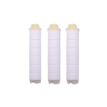 the loel 抗菌維他命c蓮蓬頭過濾器濾芯3入裝