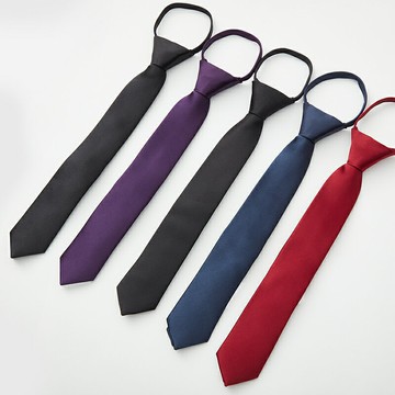 小領帶免打韓版女學院風日系裝飾紅色英倫風拉鏈短款西裝黑色正裝