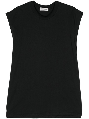 A Paper Kid - beaded cotton T-shirt - men - Cotton - XS - Black