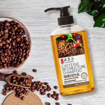 無矽靈植萃修護洗髮精露方瓶450g-咖啡因（控油強健髮根）新包裝 (1瓶/2瓶/3瓶)