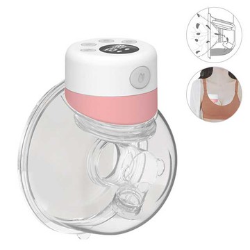 穿戴式電動吸奶器+6入配件組