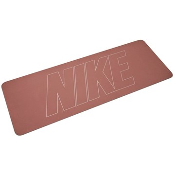 NIKE耐吉 YOGA MAT 棕色雙面瑜珈墊健身墊拉伸墊伸展墊防滑墊輕量止滑墊居家運動墊運動必備N1007517201OS/FZ7428201 天秤座禮物 男友禮物 女友禮物 瑜珈必備 交換禮物