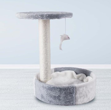 貓跳臺 貓爬架貓窩貓樹一體貓架貓抓柱貓樂園實木通天柱貓架子貓