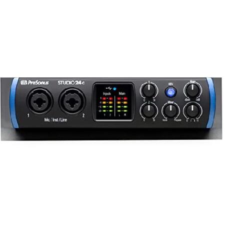 PreSonus Studio 24c オーディオ MIDIインターフェース 24Bit 192kHz 2