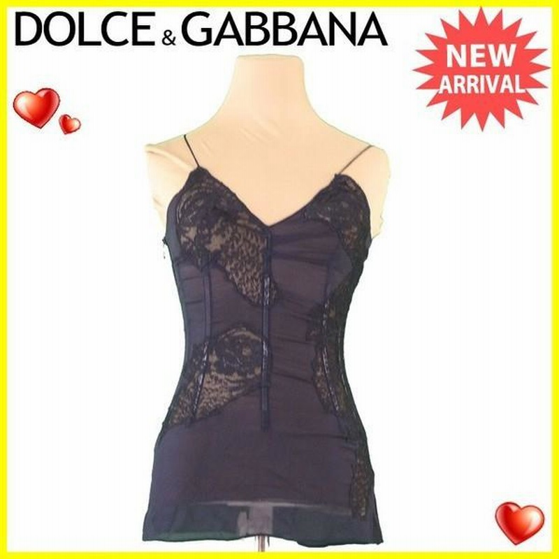 ドルチェ&ガッバーナ Dolce&Gabbana コルセット レース 38 ブラック 