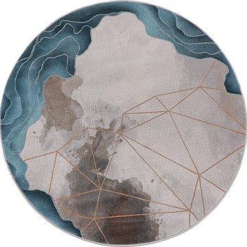地毯羅博圓形地毯客廳臥室床邊ins風網紅北歐現代簡約椅子地墊衣帽間