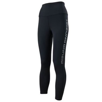 Mizuno 美津濃 瑜珈長褲 女裝 緊身褲 防曬 黑【運動世界】K2TBB73109