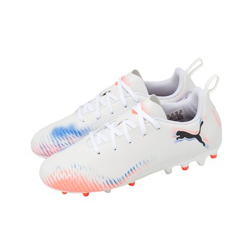 [ACS] Puma 足球鞋 Future 8 Play MG Jr 大童 女鞋 人造草皮 白 入門款 108623-01
