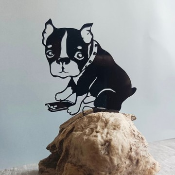 角落小劇場/植栽裝飾/汪星人系列/壞壞被發現的汪/療癒小物