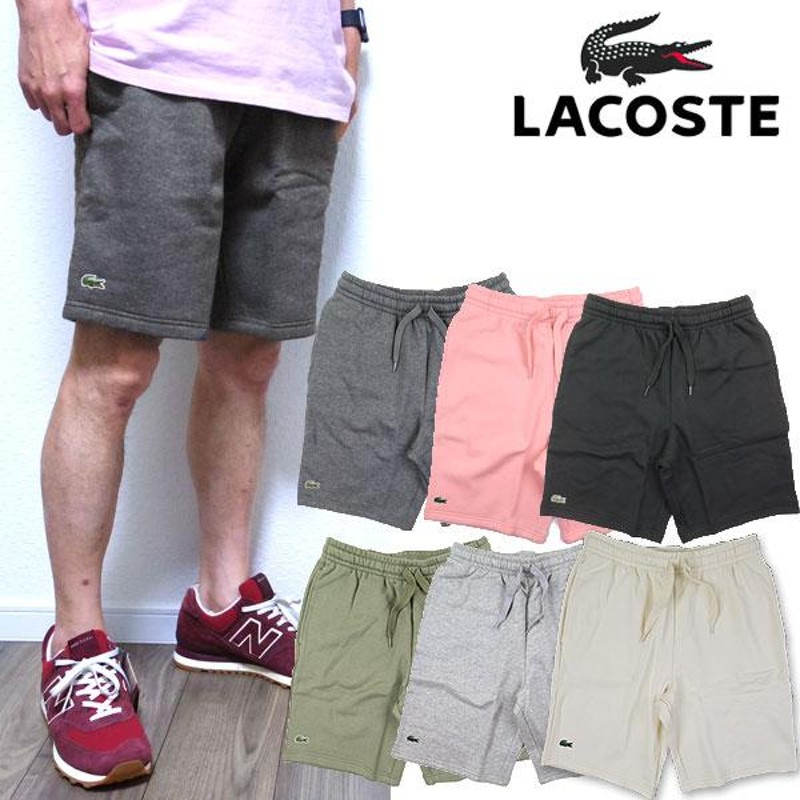 ラコステ LACOSTE メンズ ハーフパンツ スウェット SPORT FLEECE SHORT