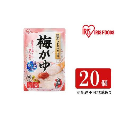 ふるさと納税 おかゆ 梅がゆ 250g×20個 宮城県大河原町