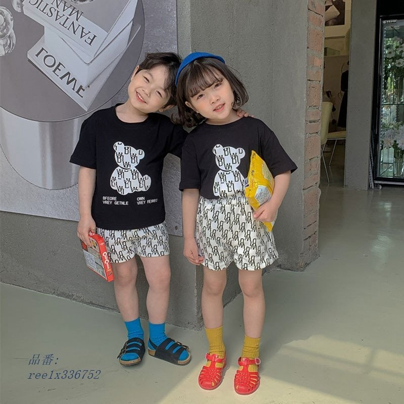 親子ペアルック 親子ペア Tシャツ 半袖 ディズニー ミッキー 柄 トップス 親子お揃い 兄弟 お