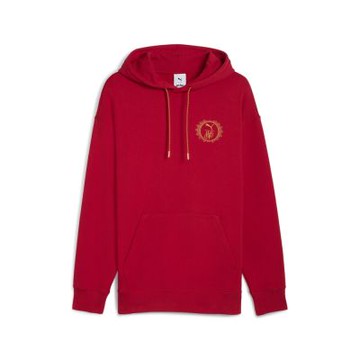 PUMA HP系列圖樣長厚連帽T恤(N) 男女 連帽上衣 63009313