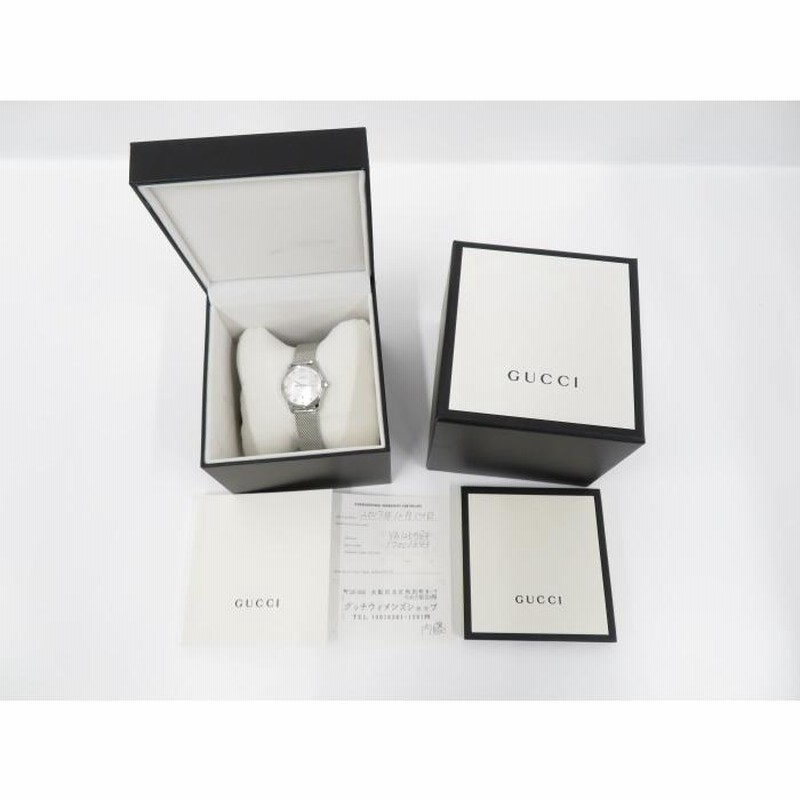 中古】GUCCI レディース腕時計 Gタイムレス 蜂 ビー クオーツ SS