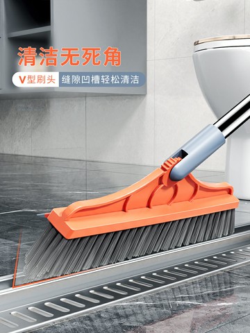 佳幫手衛生間地板刷洗地刷地刷子浴室地縫刷瓷磚長柄洗墻廁所清潔