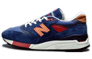 NEW BALANCE 998 BLUE CREAM BROWN