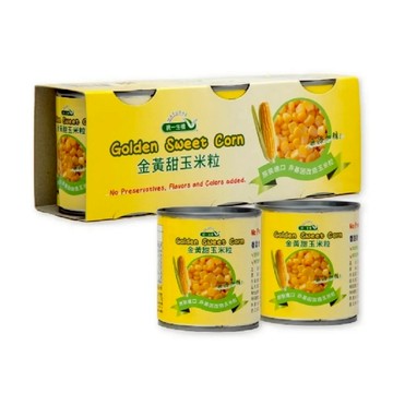統一生機 金黃甜玉米粒190公克x3罐/組