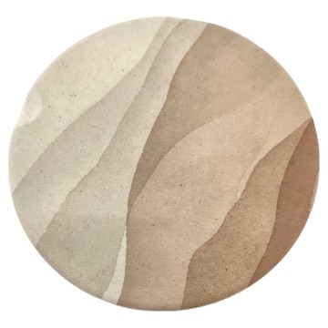 日本製 珪藻土吸水杯墊  適用於放置杯子  黏土、軟木  約 9.7 x 9.7 x 厚 0.6cm  9.7 x 9.7 x 0.6cm  水彩 濃  1個