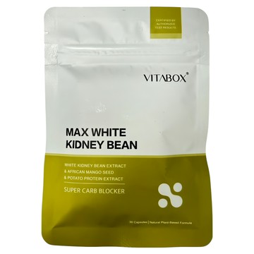 VITABOX 維他盒子 享受專科 美國高效白腎豆 + 非洲芒果籽 + 馬鈴薯萃取物 第3代  1個  30顆