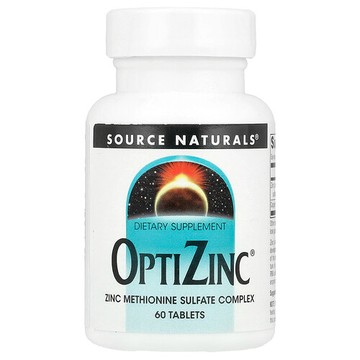 Source Naturals, OptiZinc®，60 片