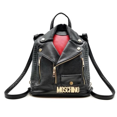 【美品】Moschino x H&M ライダース　ショルダーバッグ