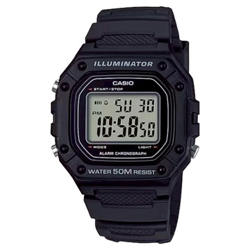 CASIO 卡西歐手錶 W-218H-2AVDF  黑色