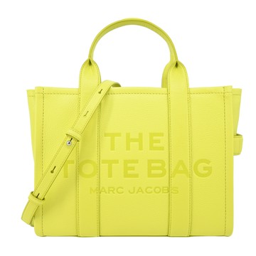 MARC JACOBS The Leather TOTE 皮革兩用托特包-小-檸檬綠_廠商直送