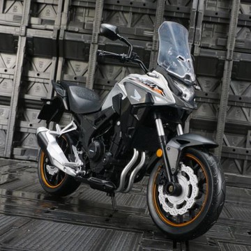 彩珀31731仿真CB400X摩托車模型擺件手辦避震轉向玩具車生日禮物